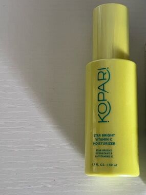 Kopari Star Bright Vitamin C Moisturizer — Bright Yellow Bottle-Never used!